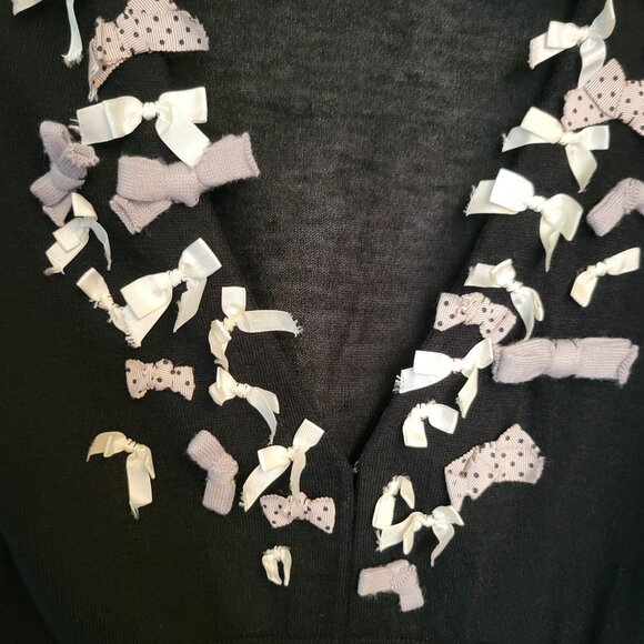 KNITTED & KNOTTED WOMENS KNITTED CARDIGAN SIZE S - Picture 6 of 10